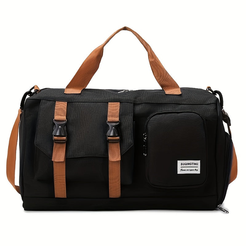 Large Capacity Travel Duffel Bag – Waterproof Weekender Gym & Carry-On Bag