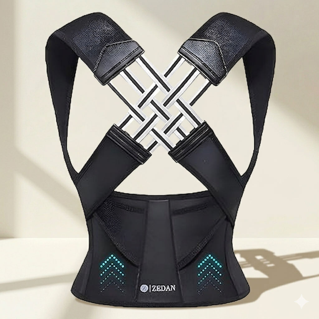 Adjustable Posture Corrector Back Brace for Men & Women – Upper Back & Shoulder Support