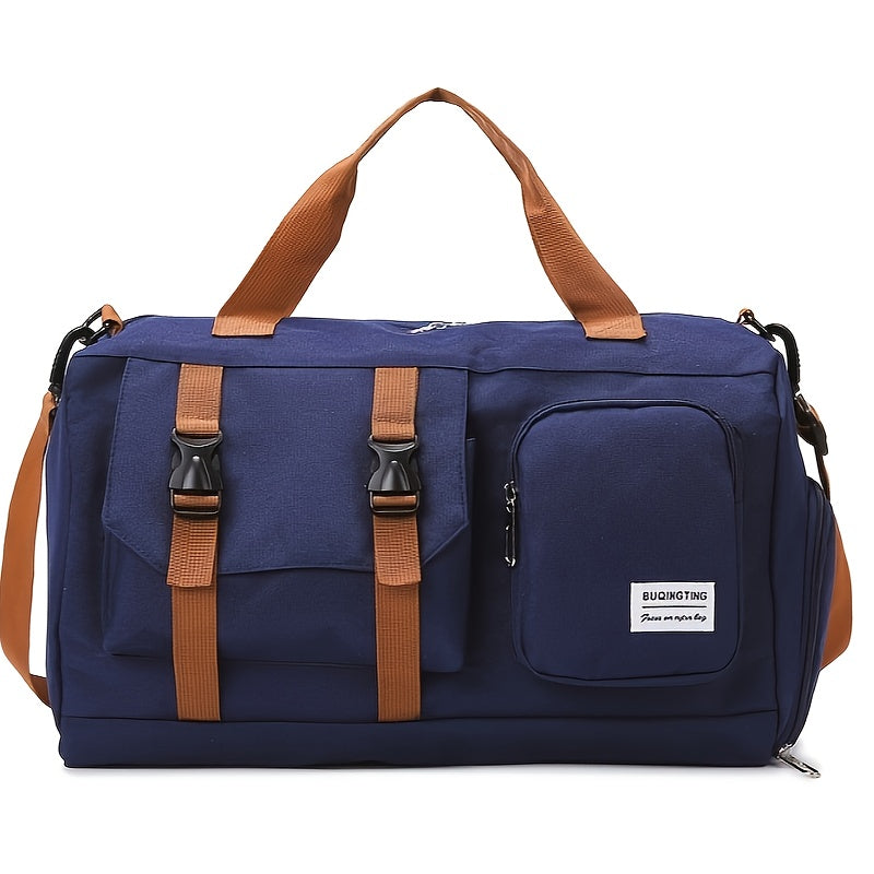 Large Capacity Travel Duffel Bag – Waterproof Weekender Gym & Carry-On Bag